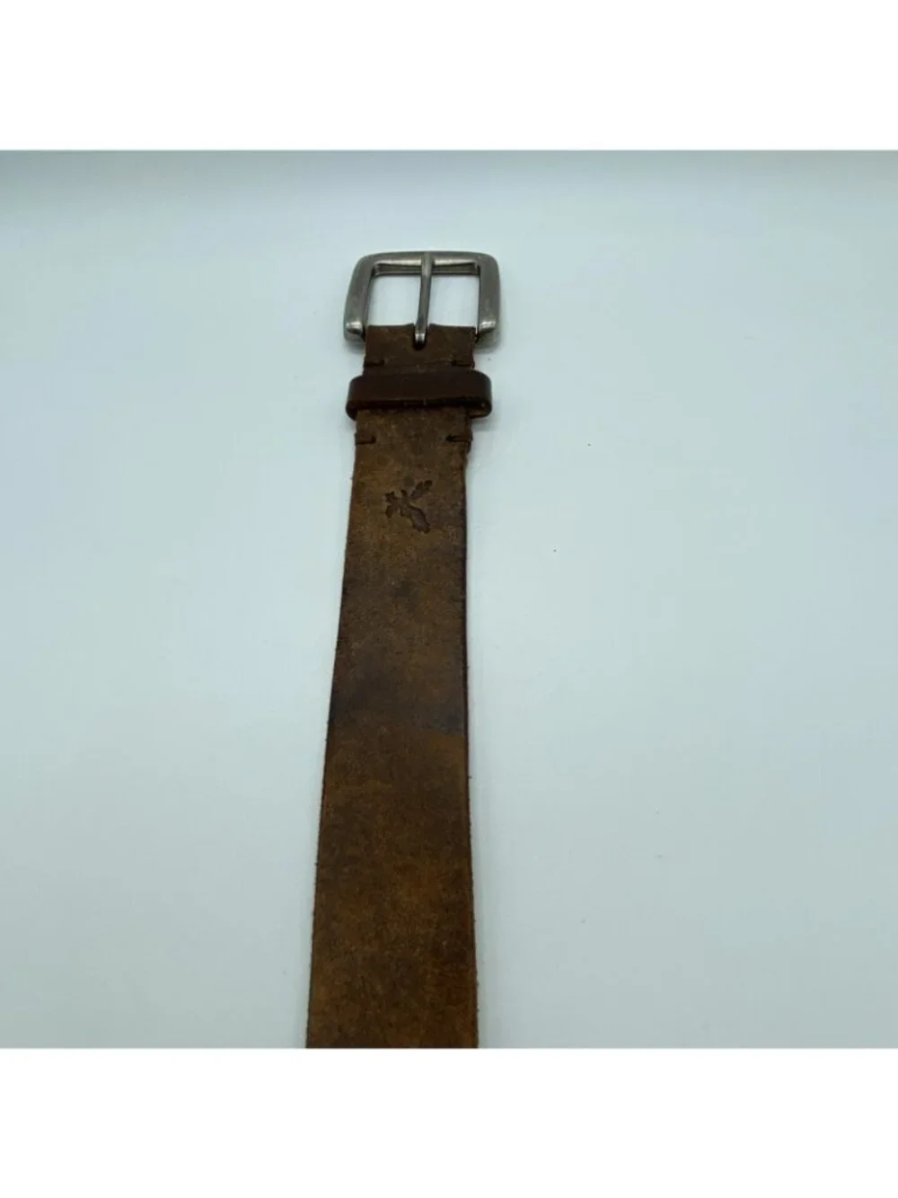 American Eagle Brown Genuine Leather Belt Size 32 Casual  1 3/8